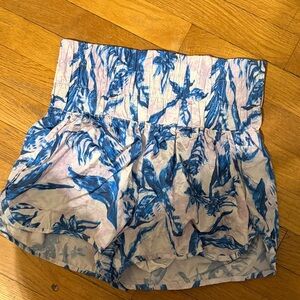 FP Movement by Free People Blue and Pink High Waist Shorts